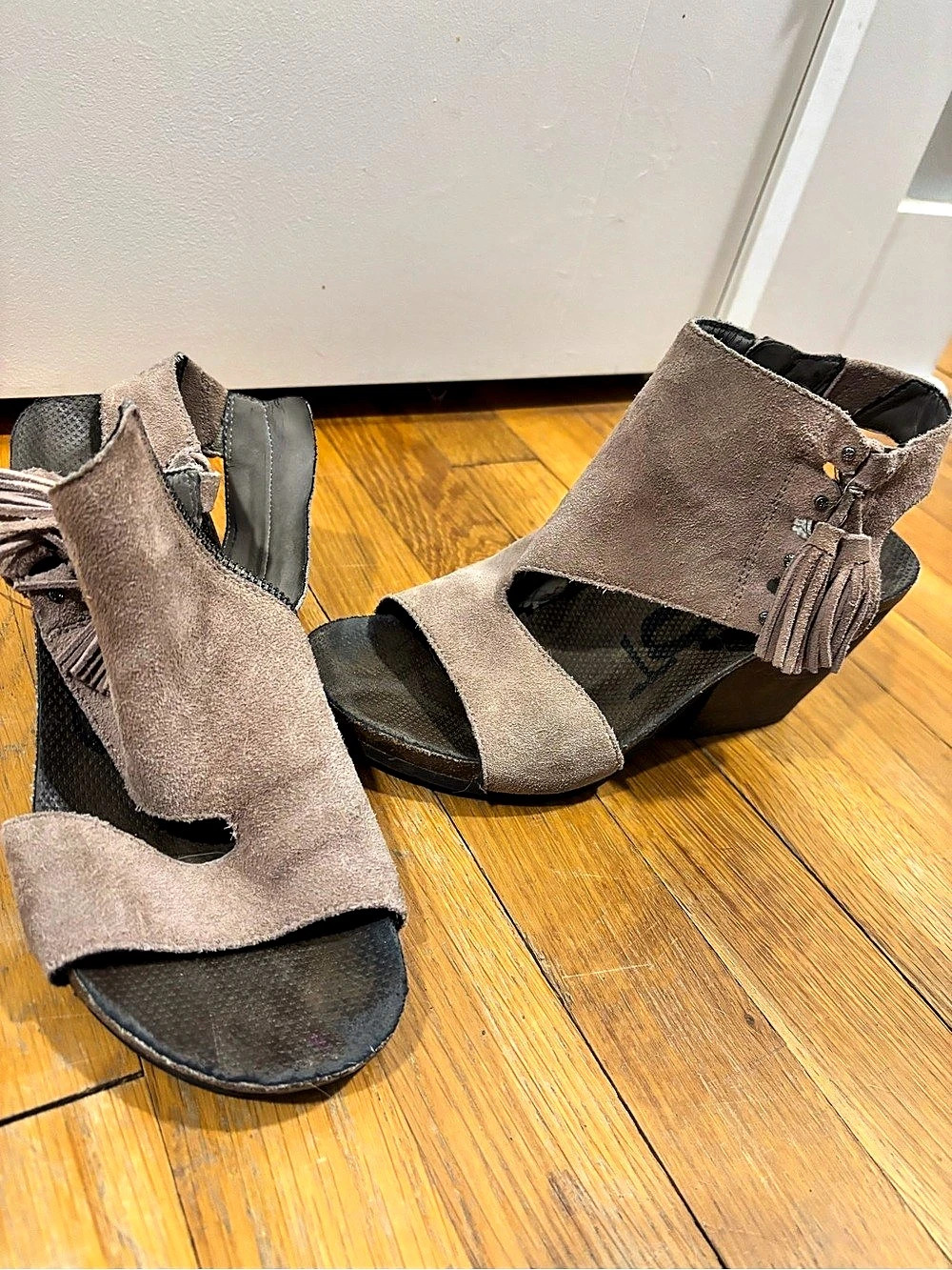 OTBT Patchouli Brown Platform Sandals